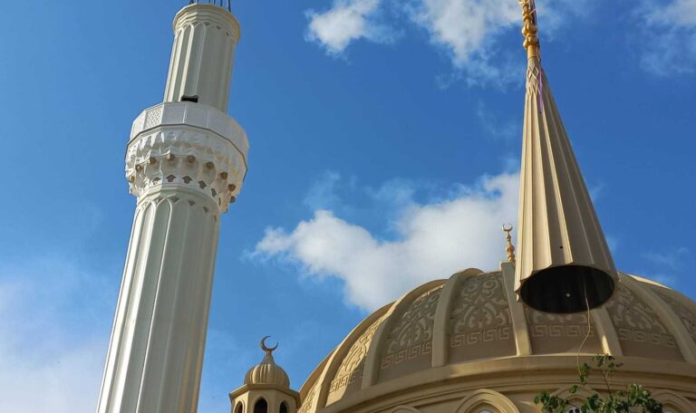 Avizeciler Sanayi Sitesi Cami Çelik Minare