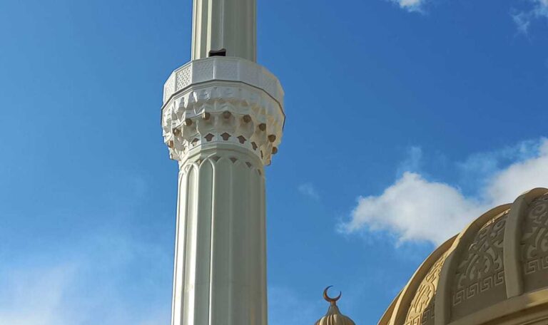 Avizeciler Sanayi Sitesi Cami Çelik Minare