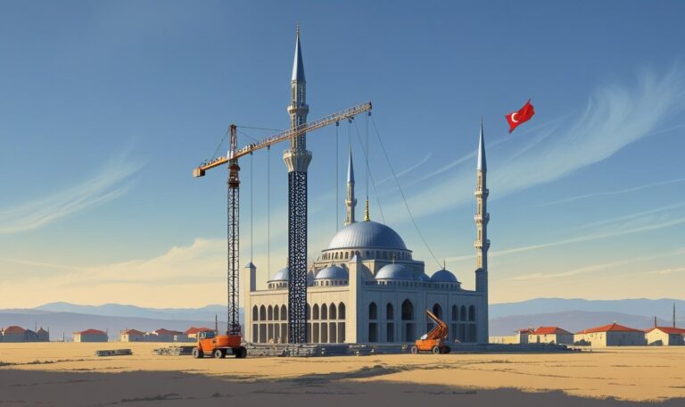 Çelik Minare Yapımı