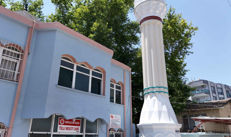 Hatay Telli Mescid Cami Celik Minare 14