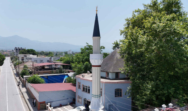 Hatay Telli Mescid Cami Celik Minare 3