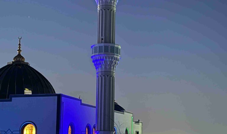 Romanya Zekat Cami Celik Minare 2