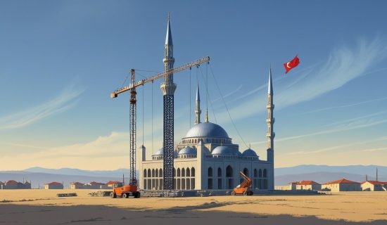 Çelik Minare Yapımı Çelik Minare Yapımı